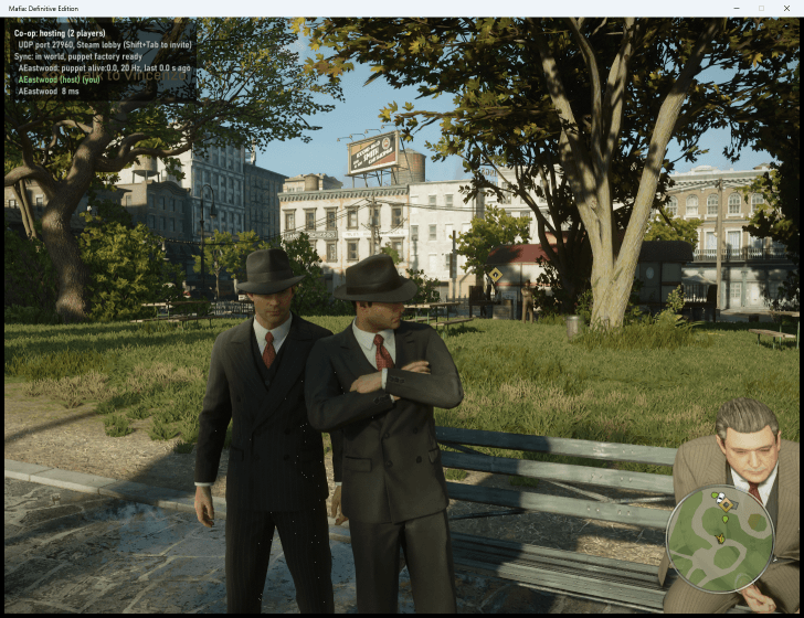 Mafia: Definitive Edition co-op screenshot